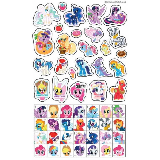 MY LITTLE PONY COLOURING SET - WOW! + สีไม้และสติ๊กเกอร์โฮโลแกรม